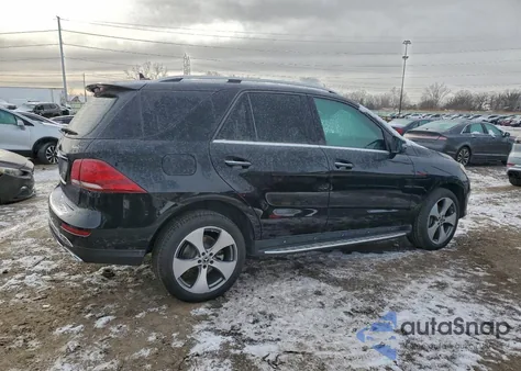 2017 Mercedes-Benz Gle 350 4Matic z USA, uszkodzony, nr VIN 4JGDA5HBXHA979254